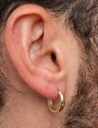 14k Yellow Gold Classic Small Square Tube Huggie Hoop Earrings 3 7mm Thick 15mm Mens Gold Hoop Earrings Men Earrings Mens Earrings Hoop
