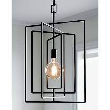 Pivot Black Caged Pendant Light Reviews Crate And Barrel Black Pendant Light Kitchen Cage Pendant Light Black Cage Pendant Lighting