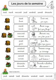 Competence Vous Avez Dit Competence 2 Jours De La Semaine Meteo Maternelle Enseignement Du Francais
