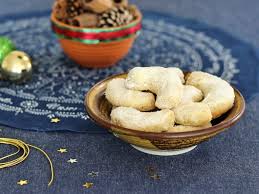 Famous austrian christmas cookies, just as popular in germany as they are in austria. Vanillekipferl Austrian Christmas Biscuits