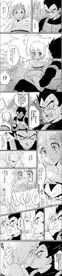 awww the cutie kiss vegeta and bulma dragon ball super art dragon ball