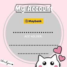 design template akaun bank maybank you should experience design template akaun bank maybank design template thank you card design template design