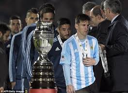 Why did argentina seemed out of coordination in copa america 2015 final? Lionel Messi S Family Removed From Stands In Copa America Final After His Brother Hit By An Object Thrown By Chile Fans In Stadium Daily Mail Online