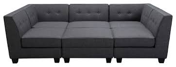 Our fabric sectional come in a variety of shapes, colors, sizes and styles. In Stock Vendome Modular Gray Fabric 6 Piece Sectional Transitional Sectional Sofas By Furniture Import Export Inc Houzz