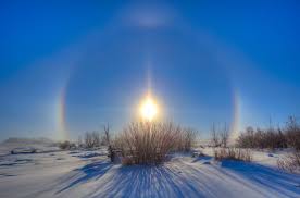 And since not all halos are circular (did you know that?), what does each shape mean? Sundogs Rainbows Beside The Sun