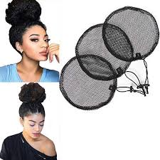 Hair bun wig> hair bun wig see all 5000 products in hair bun wig. Alileader 3 Pcs Stretchy Base For Making Afro Puff Bun Wig Net For Making Afro Ponytail Drawstring Ponytail Guleless Hairnet Hair Bun Net For Women Round S Buy Online At Best Price In Uae