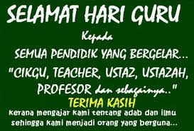 Demikian postingan mengenai ucapan selamat hari guru 2018 yang dapat anda simak di kesempatan ini. Pgs Ampang 16 Mei 2018 Rabu Ucapan Selamat Hari Guru Facebook