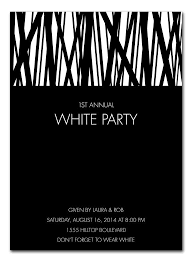 Black And White Party Invitations White Party Event Invitation Design Party Invite Design Corporate Invitation