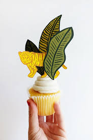 Printable Jungle Cupcake Toppers Jungle Cupcakes Cupcake Toppers Free Cupcake Toppers