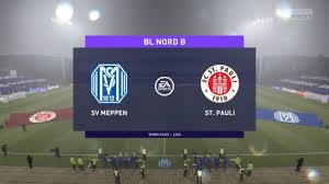 Das stadion von sv meppen. Fifa 21 Bl Nord B Sv Meppen Vs Fc St Pauli Youtube