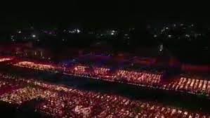 Freeman Lake Christmas Lights 2021 Diwali 2021 Incredible Light Show Held In Uttar Pradesh Along River News Independent Tv