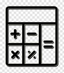 Baixe todos os calculator icon gráficos inclusive, ícones inúmeras vezes com uma única assinatura de envato elementos. Calculator Icon Miscellaneous Elements Transparent Png