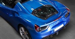 Now You Can See The Ferrari 488 Spider S V8 With Capristo S Engine Cover Carscoops Ferrari 488 Ferrari F12 Ferrari