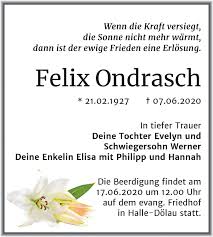 Andrea ondrasch is located in traun, oberösterreich, austria and is part of the {{industry}} industry. Traueranzeigen Von Felix Ondrasch Www Abschied Nehmen De