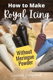 You can also use egg whites instead of meringue powder and water, but meringue powder is going to be safer and you can leave it out at room temperature longer than icing made with raw eggs. Easy Royal Icing Recipe For Decorating Cookies Tips For Storing