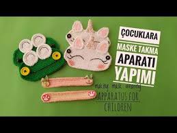 Unicorn Ve Kurbaga Maske Takma Aparati Yapimi Unicorn And Frog Mask Wearing Attachment Diy Youtube Kurbaga Maskeler Youtube