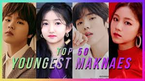 Top 40 Youngest Kpop Idols Youtube