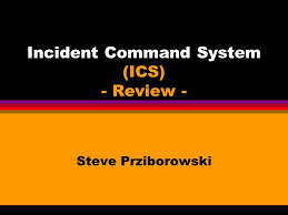 Incident Command System Ics Review Ppt Video Online Download