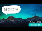 Google Sites - Session 02 [Tutorial] - YouTube