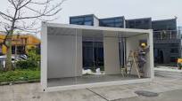CBOX: Installation Of Flat Pack Container House