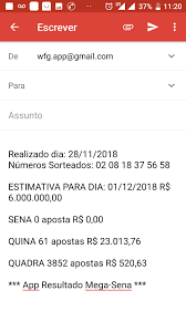 A mega da virada possui o mesmo modelo de jogo da mega sena, mas as chances de ganhar um. Resultado Da Mega Sena For Android Apk Download