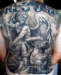 Dentro de la religión existen las personas que son devotas a los ángeles y santos. 89 Tatuajes De Angeles Guardianes O De La Guarda Con El Significado