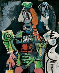 Picasso var 87 år gammel da han laget bildene i 1968 og den gang ble han av noen beskrevet som en «kåt gammel mann». Pablo Picasso Malen Gegen Die Zeit Spate Bilder Von Eros Mannlichkeit