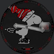 Cartoon Snoopy Ice Skating Watchfaces For Smart Watches Woodstock helps save the show with his whistle as well! watchfaces for smart watches