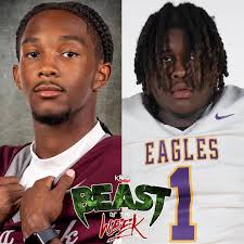 k104beastoftheweek Week 9️⃣ Congrats to Billy Middleton III (Red Oak) and  Jaimeon Winfield (Richardson)