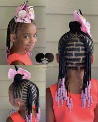 The little kid is a gift from to the african american people. Pin By Beautifully Curled The Diy L On Kids Braids Kids Hairstyles Hair Styles Lil Girl Hairstyles