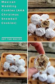 They're soft with a nutty flavor and rolled in powdered sugar to finish. Mexican Wedding Cookies Aka Christmas Snowball Cookies