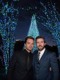 Jenny slate and chris evans. Merry Christmas Everyone Here S My Two For One Of Sebastian Stan And Chris Evans For Tonight Tomorrow S Enjoyment Ladyboners