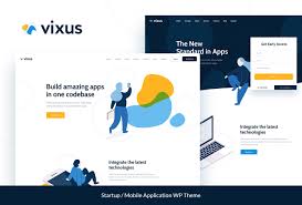Inspiring you to live your life to the fullest, go after your dreams & past your fears. Vixus Modern Startup Application Digital Agency And Online Product Wordpress Theme Themerex
