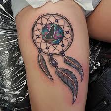 Find the perfect word, quote or message to inspire yourself & others today. Wolf Dream Catcher Tattoo On Back Novocom Top