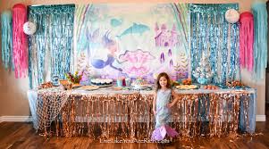 May 30, 2019 · mermaid cookie pizza combine two of your kid's favorite foods (cookies and pizza!) in this dreamy dessert from a magical mess. Mermaid Under The Sea Party Food Live Like You Are Rich