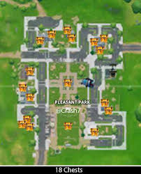 Credit to lootlakebr on twitter for the image. Fortnite Season 11 Chapter 2 Chest Spawns Locations Map Revealed On Twitter Piunikaweb