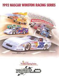 1992 nascar winston cup series champion spark plug 400. 1992 Winchester Speedway Nascar Winston Racing Series Race Program Stock Car Racing Nascar