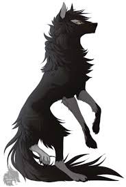 At Starsyspirit By Theshadowedgrim Deviantart Com On Deviantart Loup Dessin Dessin De Loups Animal Fantastique