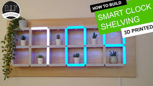 How To Build A Hidden Shelf Edge Clock 3d Printable Elegoo Arduino Nano Smart Home Led Youtube