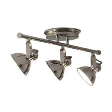 Upc 851776002558 Allen Roth 3 Light Polished Nickel Fixed Track Light Kit Upcitemdb Com