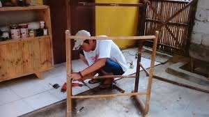 Kali ini kita akan membuat. Cara Membuat Tempat Jemuran Handuk Dari Bambu Youtube