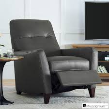 Natuzzi Grey Leather Pushback Recliner Armchair Costco Uk Reclining Armchair Grey Leather Chair Best Leather Sofa