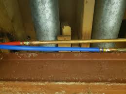 I prefer the uponor pex system. Installing Pex Pipes Close To Heating Vents Home Improvement Stack Exchange