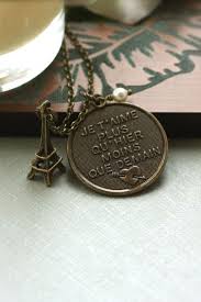 I Love You More Than Yesterday And Less Than Tomorrow Song Je T Aime Plus Qu Hier Moins Que Demain I You More Than Yesterday Less Than Tomorrow Eiffel Tower Necklace Valentine Gifts My Love