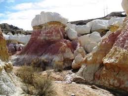 Small area just south of calhan and 35 miles northeast of colorado springs, containing a branched ravine where much colorful, clayish rock is exposed, once mined by native americans to make paints; Paint Mines Interpretive Park In El Paso County Co Free Fun Guides