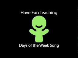 Days Of The Week Song By Have Fun Teaching Youtube Have Fun Teaching Authors Purpose Teaching Verbs