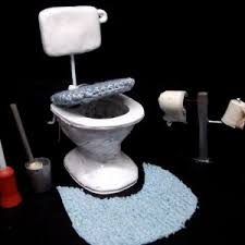 Miniatur toilette basteln / magideal 4pcs set puppenhaus. Basteln Seite 6 Handarbeitsfrau