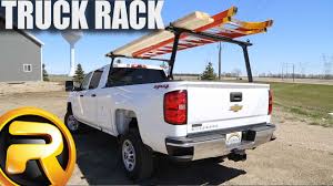 Erickson truck bed ladder rack. How To Install Tracrac Tracone Truck Racks Youtube