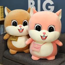 Gấu bông sóc đeo túi dễ thương, thú nhồi bông to khổng lồ hình con sóc cute  50cm/70cm/95cm - Quà tặng bạn gái ý nghĩa giá sỉ, giá bán buôn - Thị