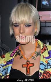 Model Agyness Deyn attends the Louis Vuitton Tribute to Stephen Sprouse  held at Bowery Ballroom in New York City, NY, USA